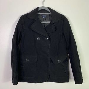 GAP Womans Jacket/ Coat Corduroy Black Sz M
